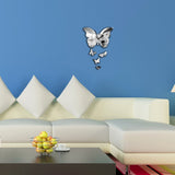 DIY decorative Butterfly  wall clock