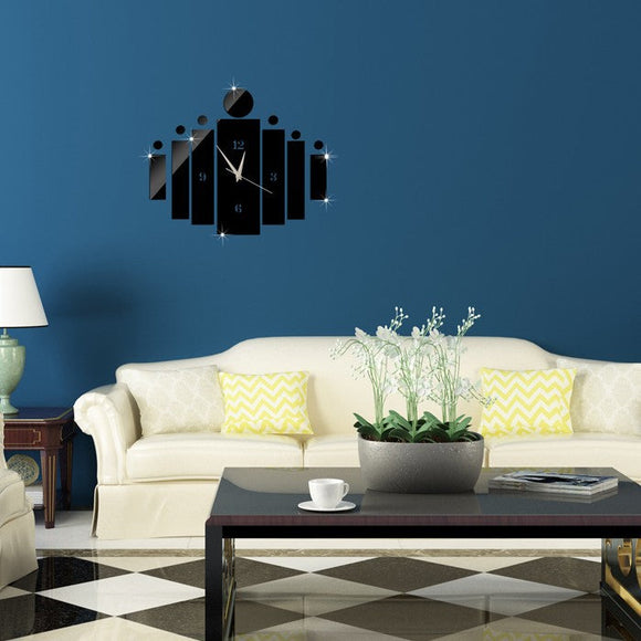 DIY decorative wall clock