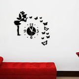 DIY decorative fairy wall clock