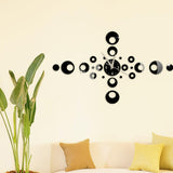 DIY decorative circle wall clock