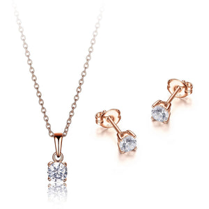 Reign pendant and stud earring set