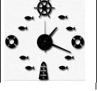 DIY decorative nautical wall clock
