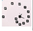 DIY decorative wall clock