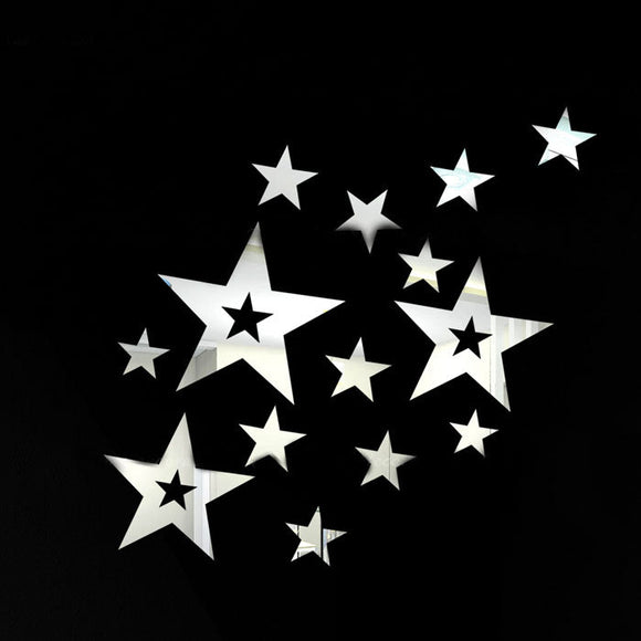 3D Star Wall sticker