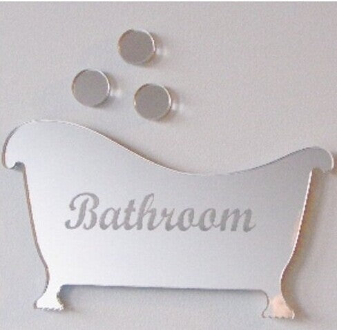 3D  Bathroom Wall sticker