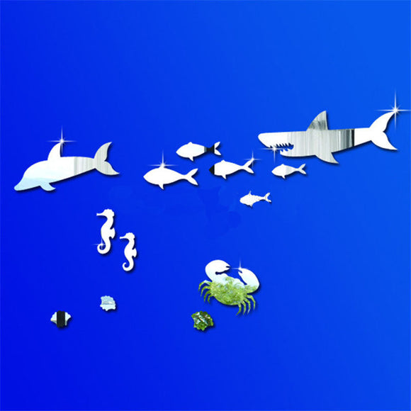 3D Under the Sea Wall sticker