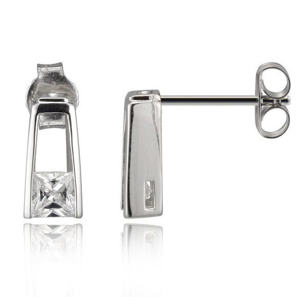Elle Earrings Cubic Zirconia Collection   #E022