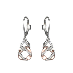 Elle Rose Lever back Earrings