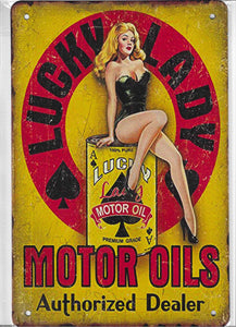 Antiqued Metal Sign