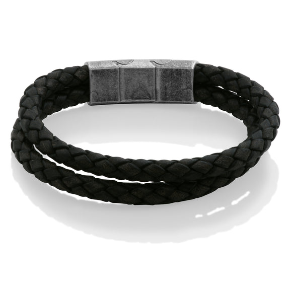 Steelx Leather Bracelet