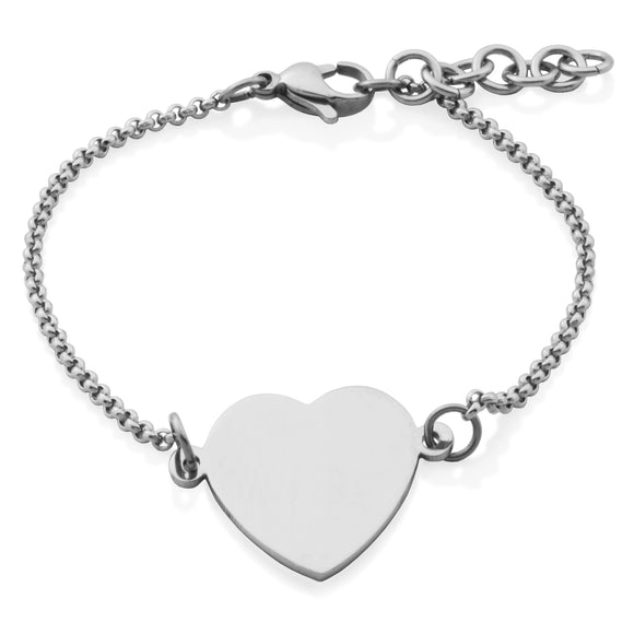 Steelx Heart Bracelet