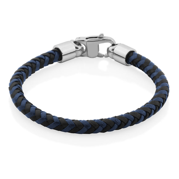 Steelx leather bracelet
