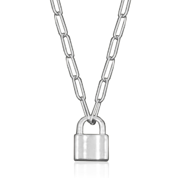 Steelx Lock Necklace