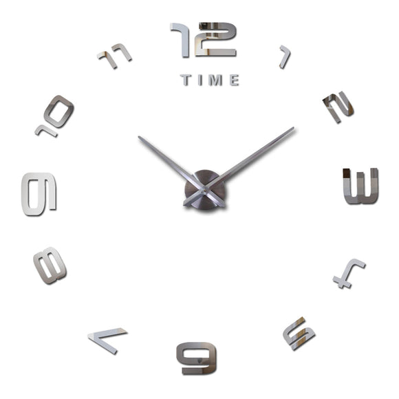 DIY decorative modern wall clock