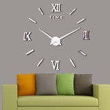 DIY decorative Roman Numerals wall clock